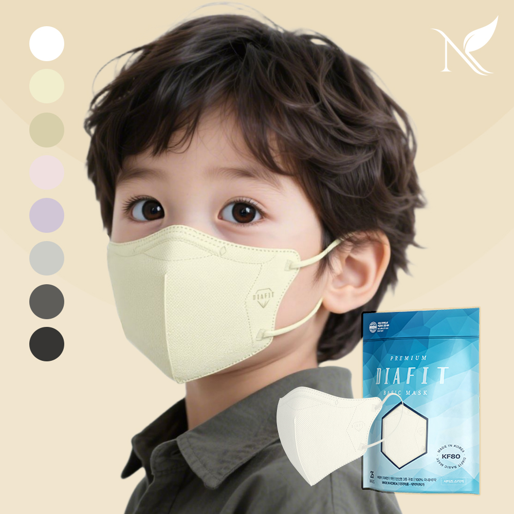 다이아핏 KF80 새부리형 마스크 50+50매입 (파우치형)