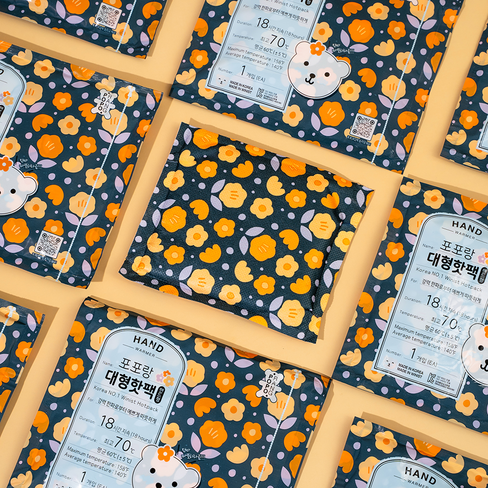 포포랑 대용량 핫팩 150g 대형 포켓형