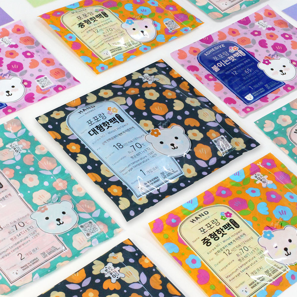 포포랑 핫팩 90g 중형 포켓형