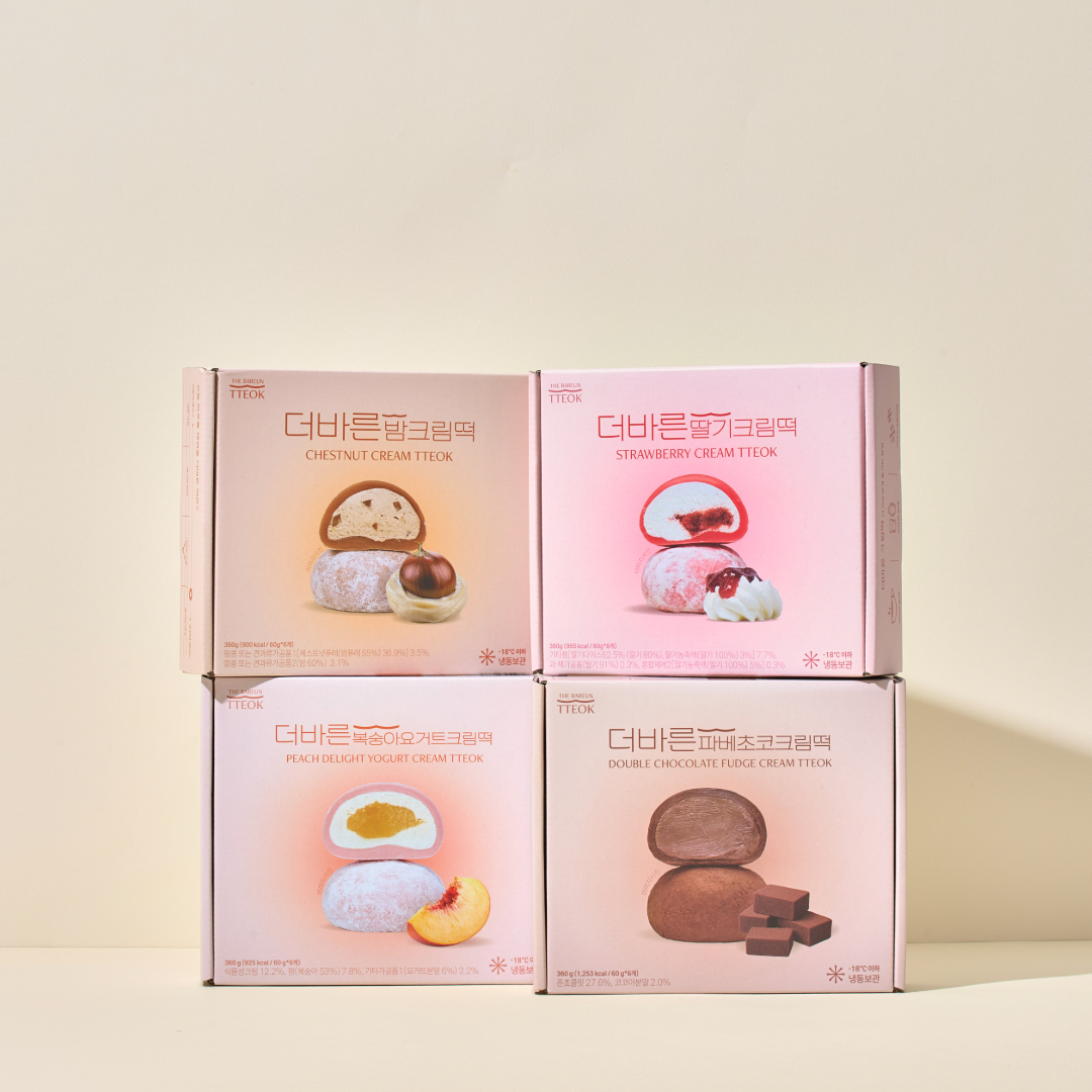 더바른 복숭아요거트크림떡 360g