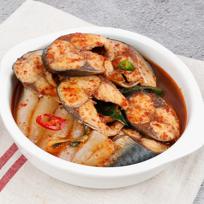 [재호식품] 절단고등어 조림용 900g, 국내산
