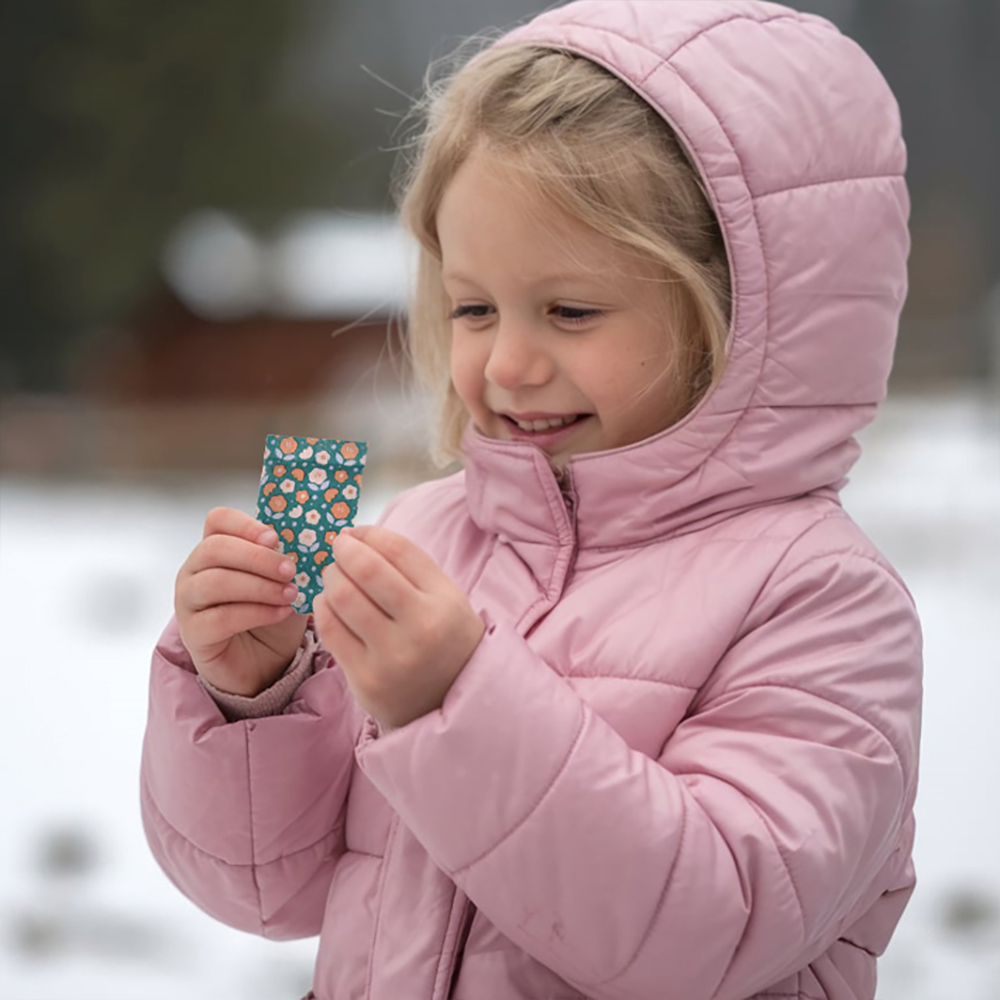 포포랑 미니핫팩 25g(2입) 어린이용 소형 휴대용 80매