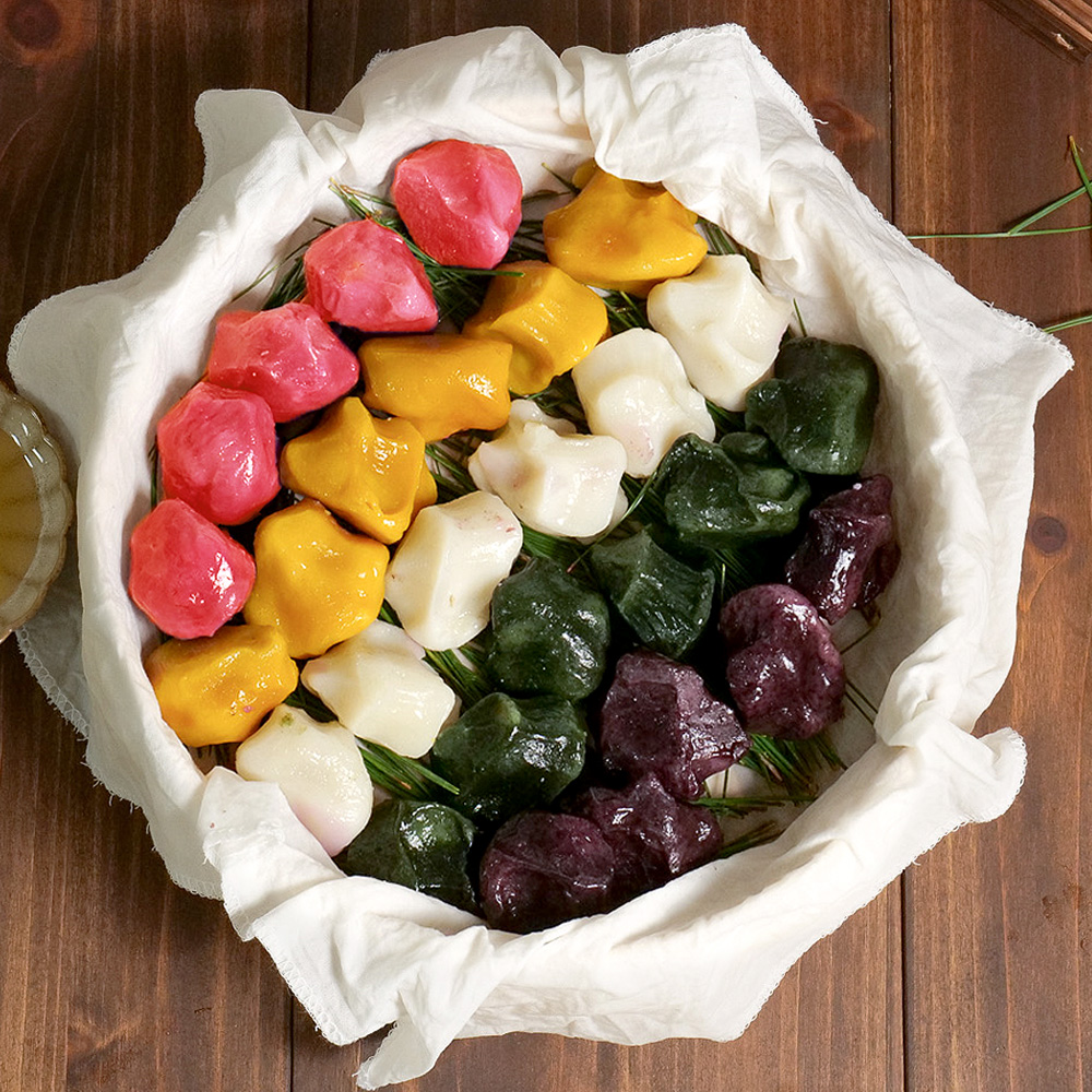 30년전통 수제 녹두송편1kg / 오색송편 1kg 2종