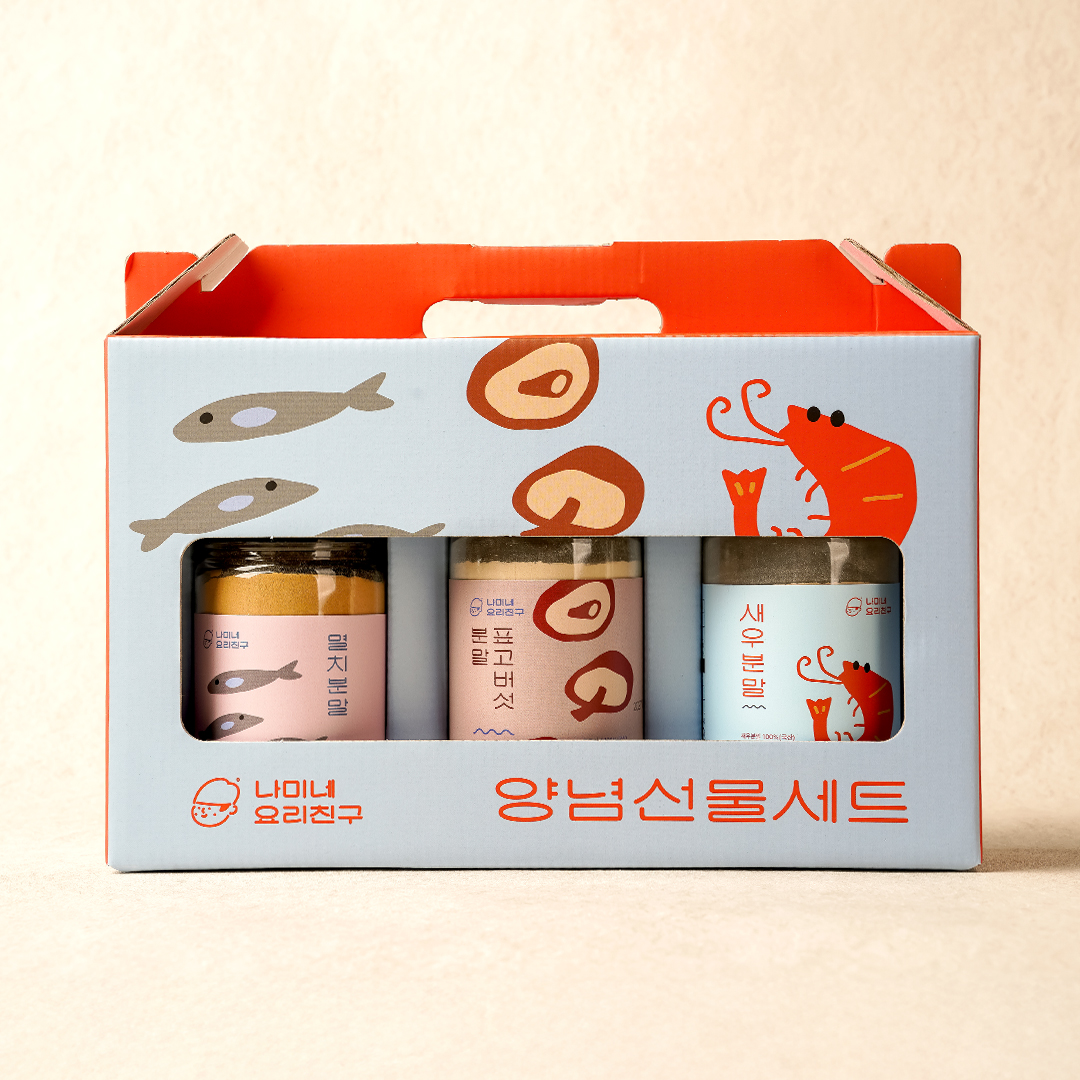 [해솔협동조합] 나미네 요리친구 분말양념3종세트