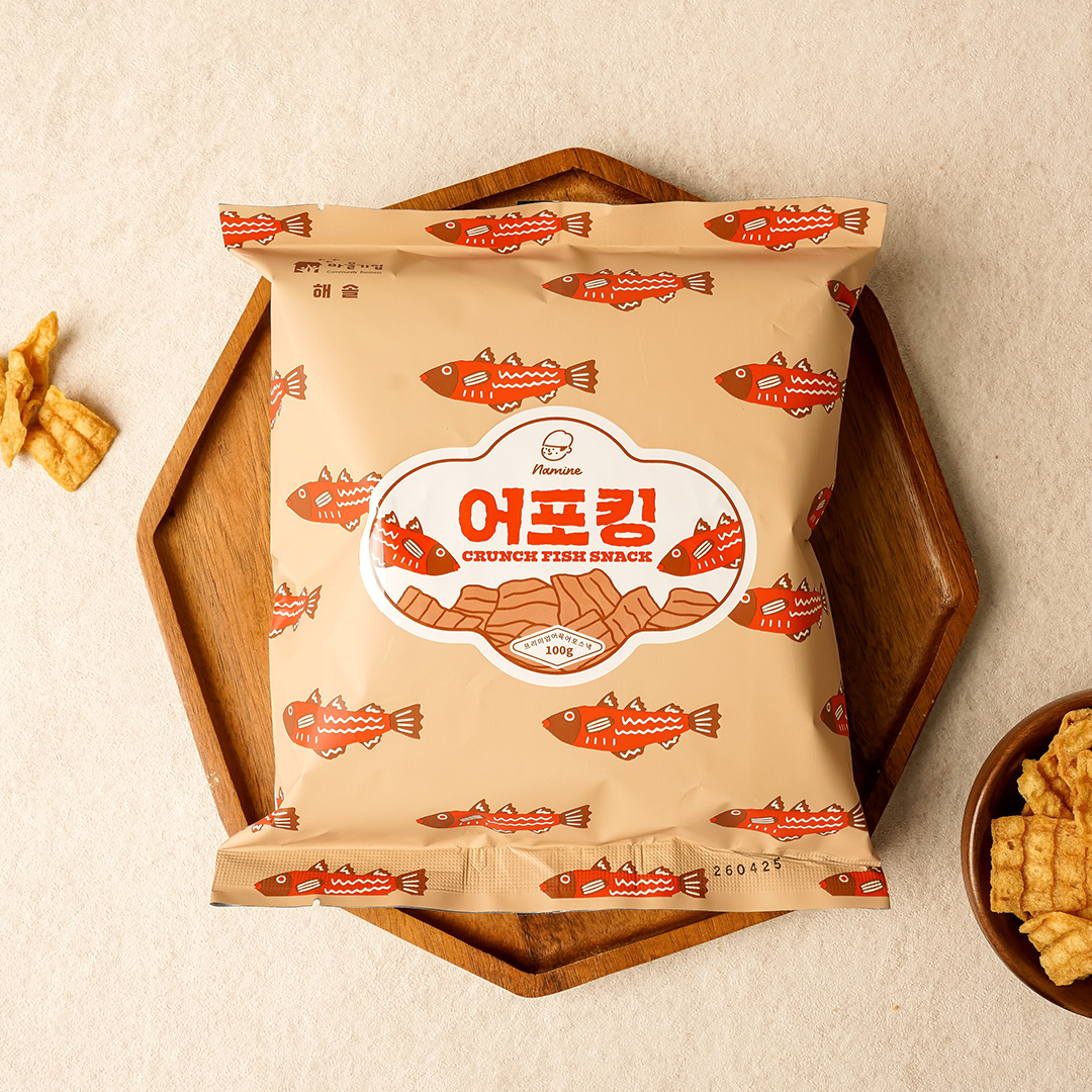 [해솔협동조합] 어포스낵 어포킹