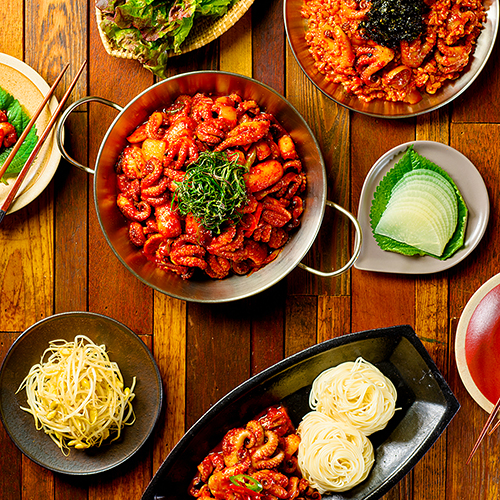 서초 갈배 쭈꾸미 500g (2인분) 양념 쭈꾸미 볶음 캠핑 음식