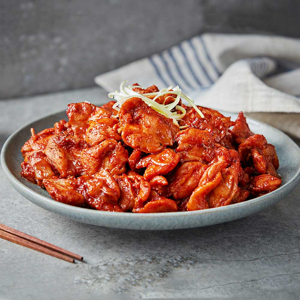 서초닭 춘천 프리미엄 넓적다리살 닭갈비 순한맛 600g (1+1) 2개