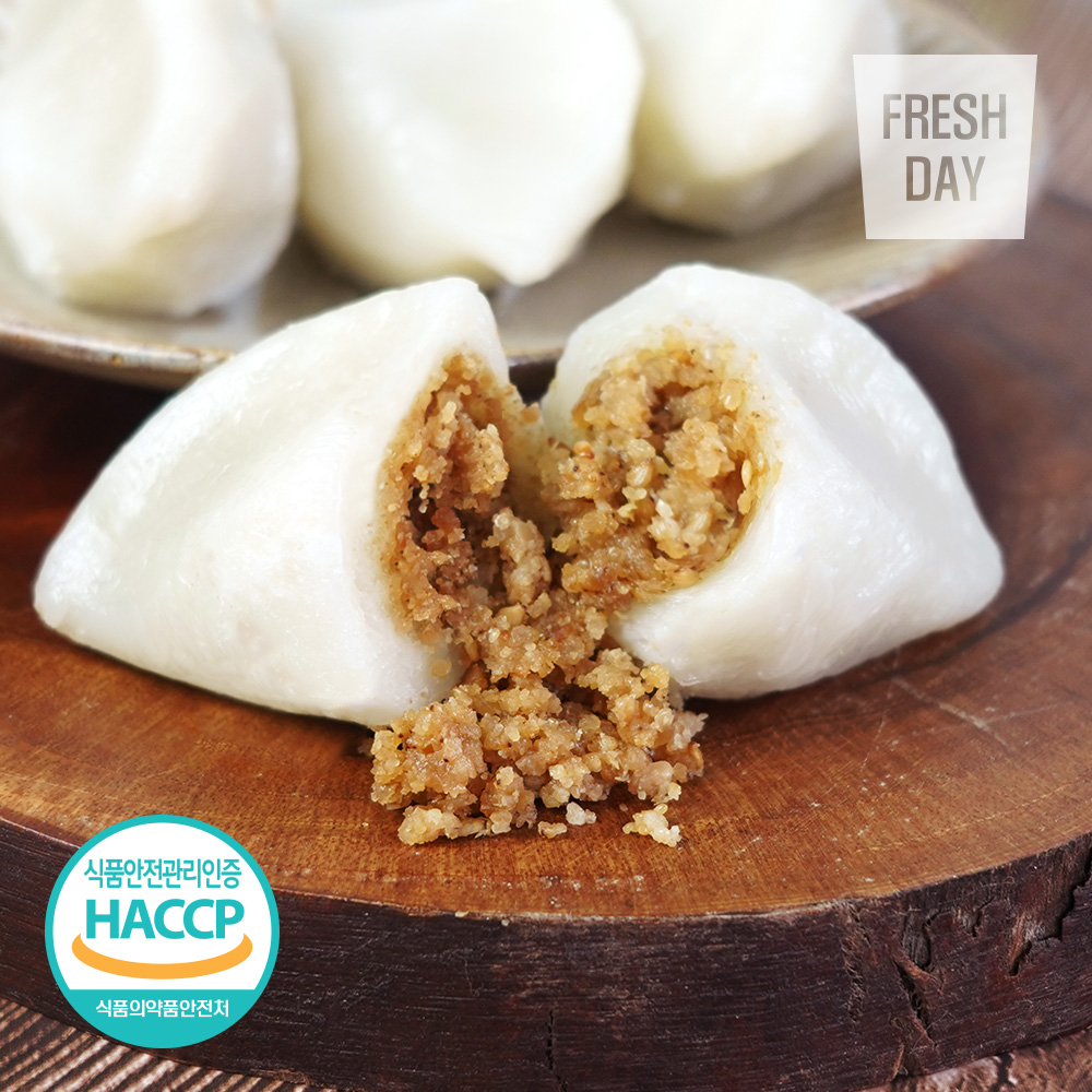 고창 울어매 모시송편 모싯잎 찐송편 40입~50입 (기피 깨 떡 구성)