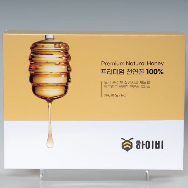 [하이비]청도 천연 벌꿀 스틱 선물세트 13g*30ea - 명절, 감사, 답례품, 행사, 선물용