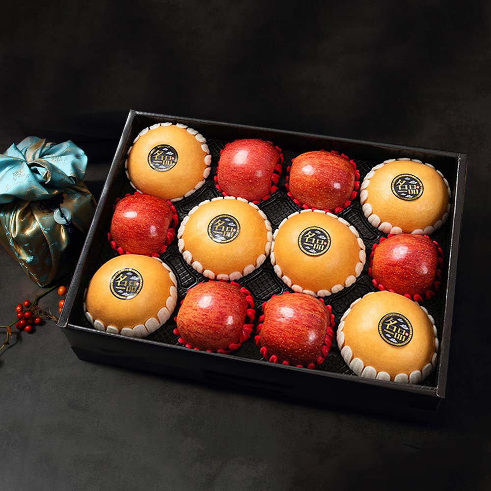 프리미엄 사과 배 혼합 선물세트 5~7kg (사과6+배6)