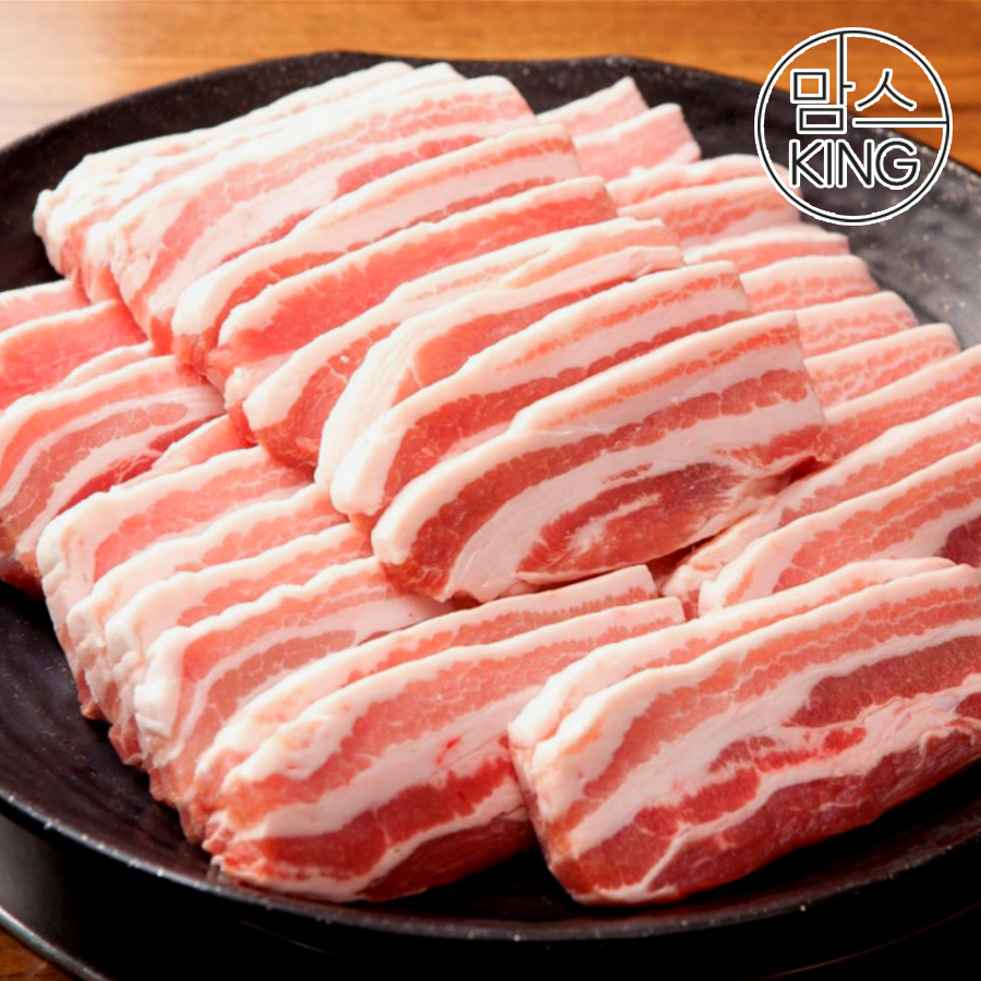 [맘스킹] 비앤피월드 옛날삼겹살 1KG/1KGX2팩