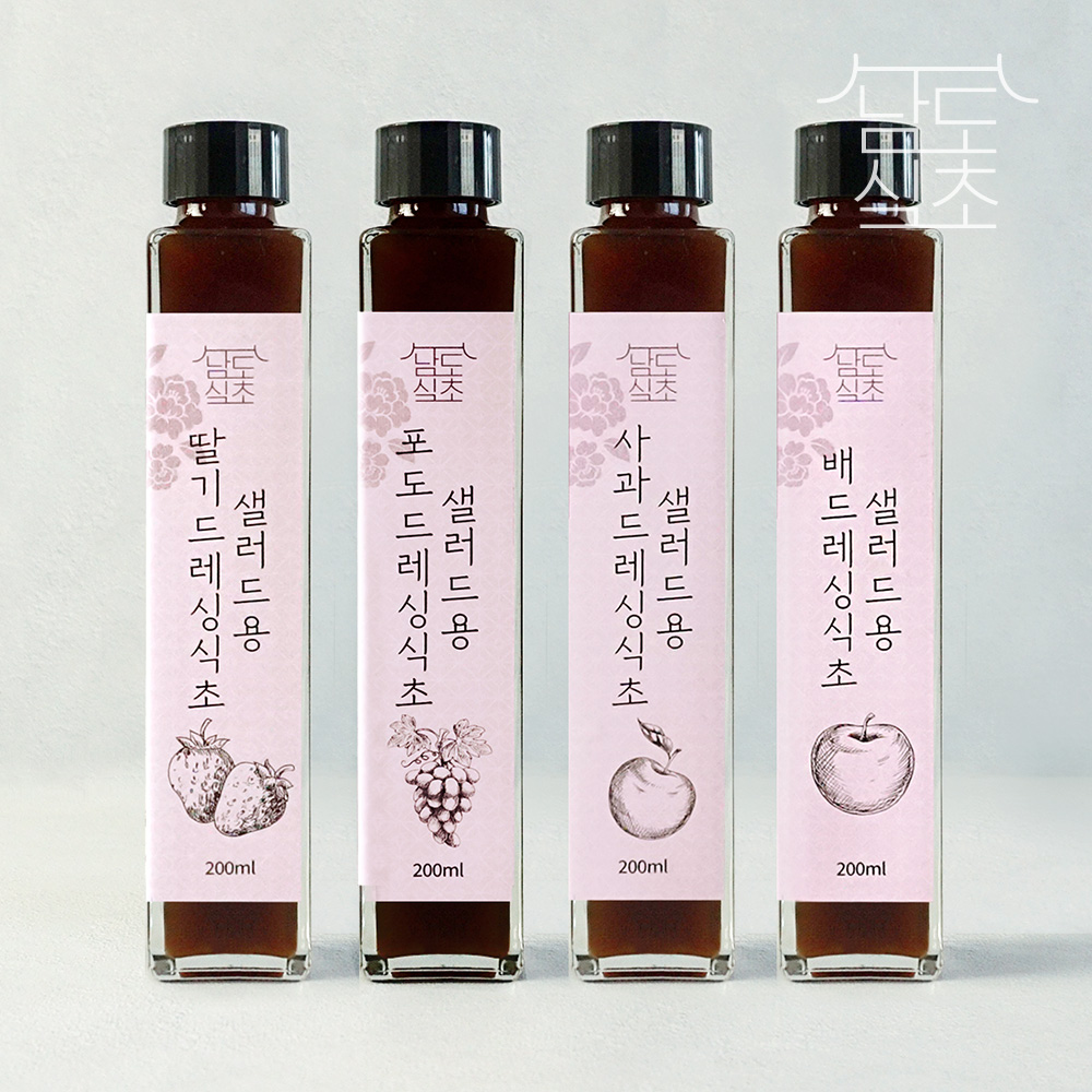 [남도식초] 하화숙 천연발효 드레싱식초 선물세트
