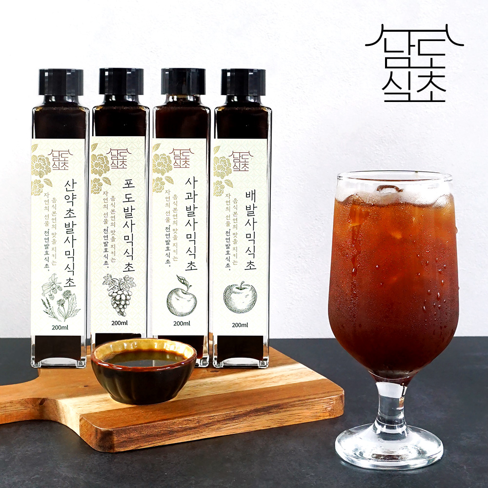 [남도식초] 하화숙 천연발효 발사믹식초 선물세트