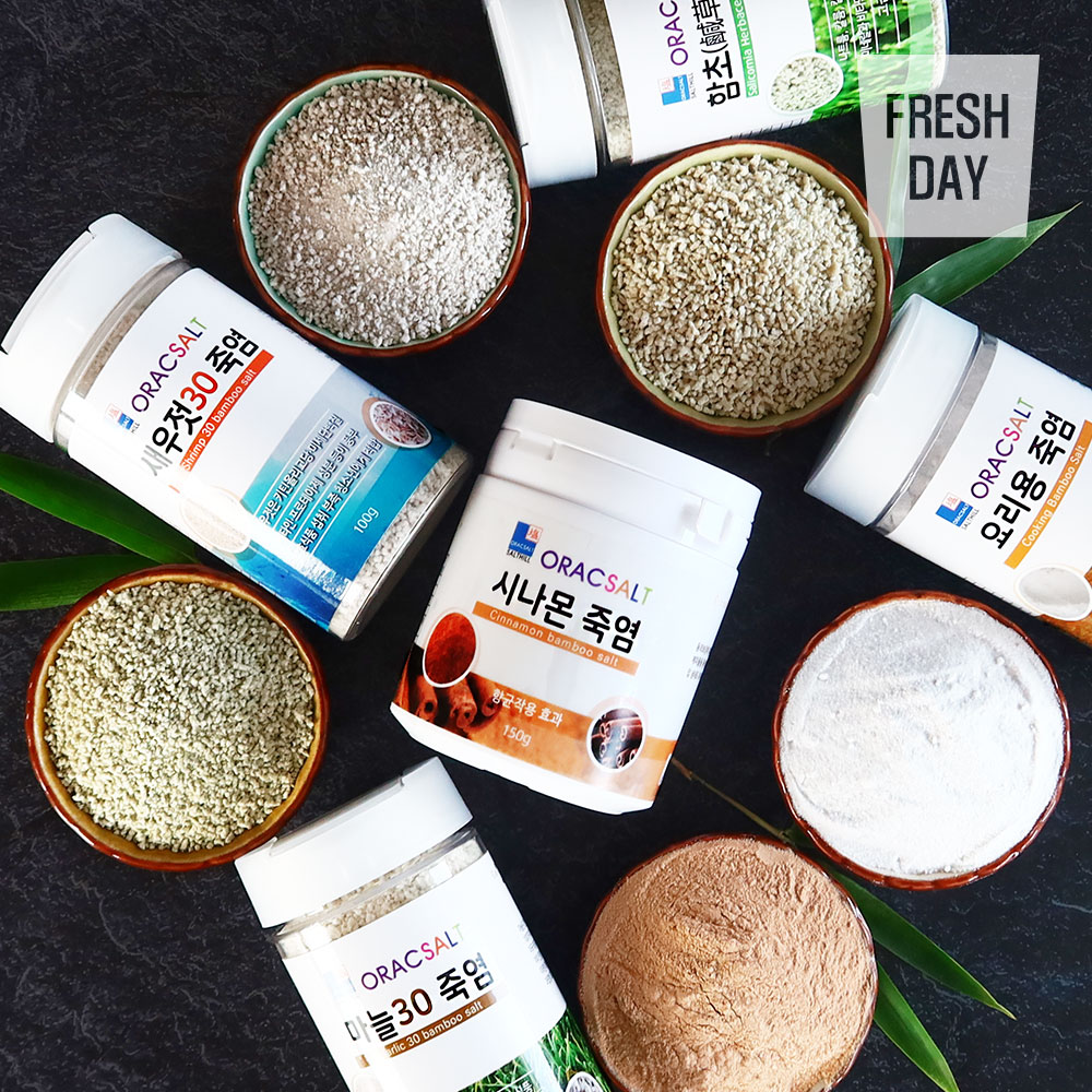 [신안죽염] 황토가마 프리미엄 죽염 선물세트 (5종)