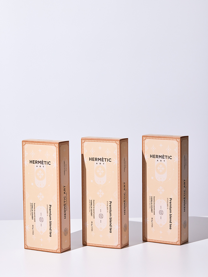 에르메틱 아트 프리미엄 블렌드 티 바닐라 코버트 21티백 선물용