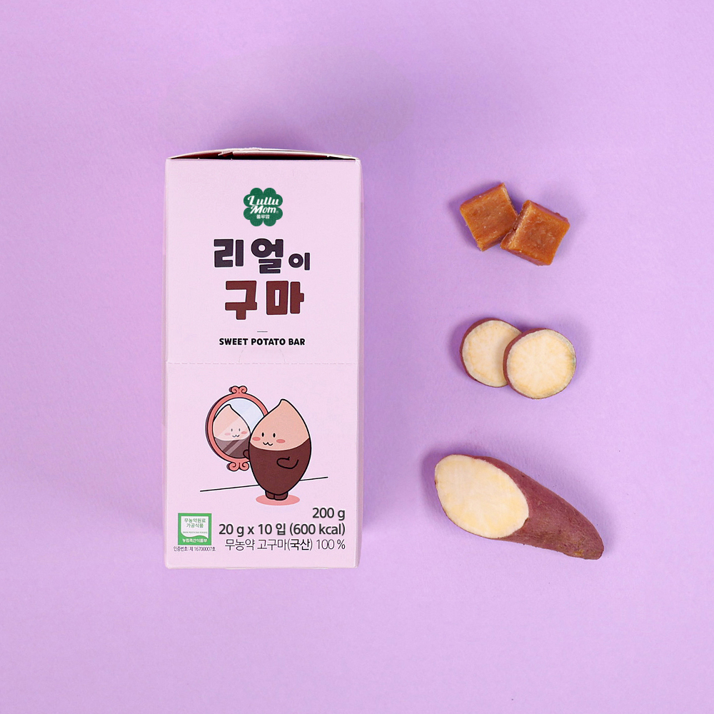 [룰루맘] 리얼이구마 1박스(20g x 10입)
