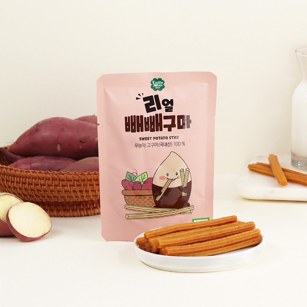 [룰루맘] 리얼빼빼구마 1박스(50g X 5봉)