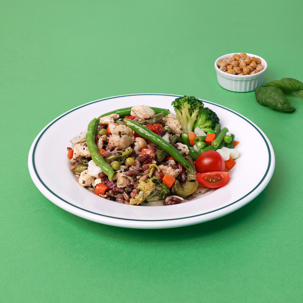 [고백핏] 웜곡물샐러드 바질 1팩