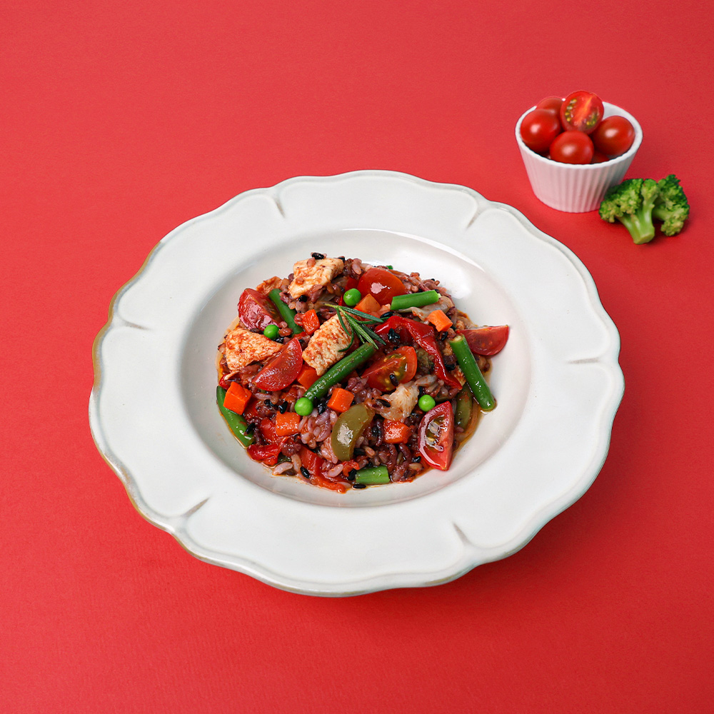 [고백핏] 웜곡물샐러드 매콤토마토 1팩