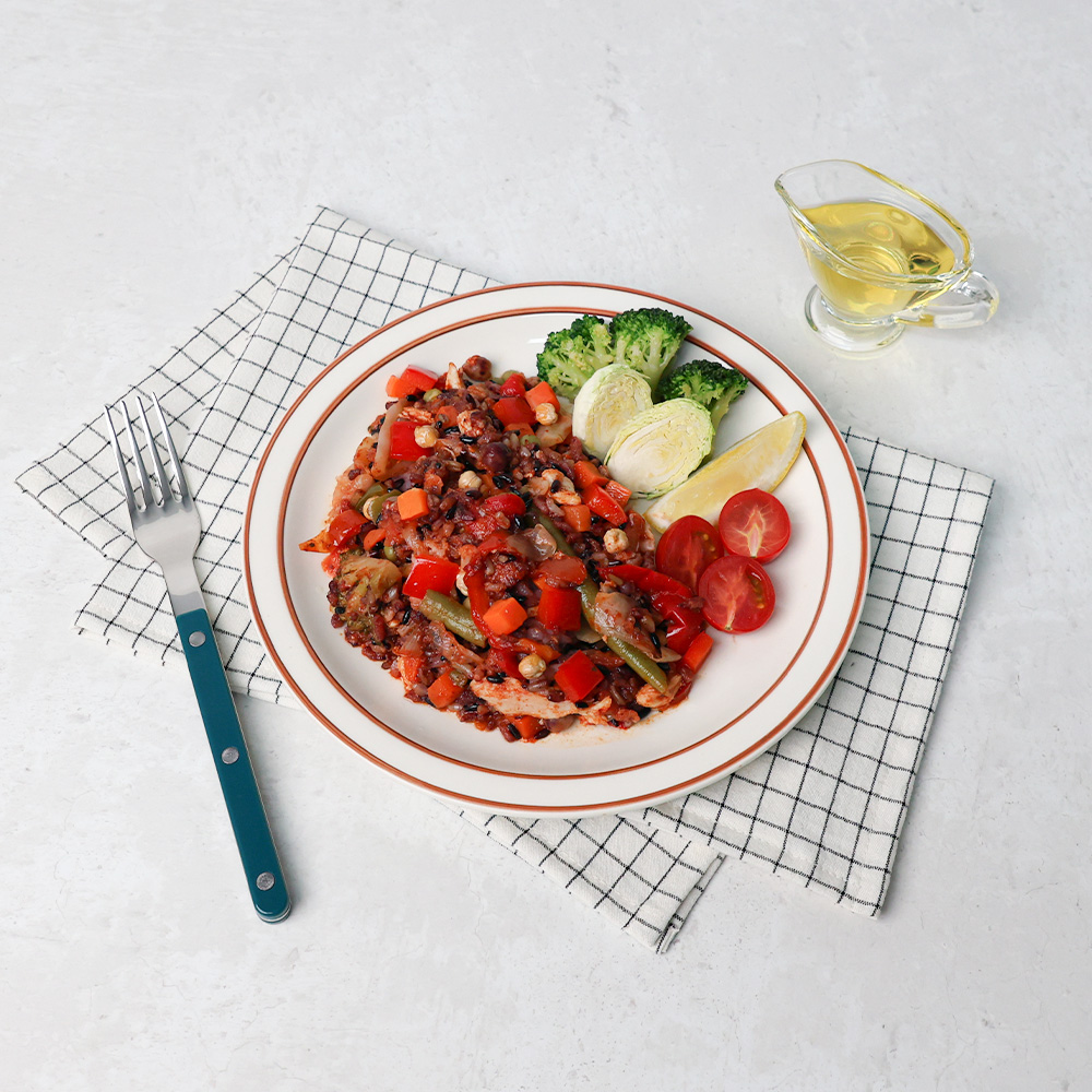 [고백핏] 웜곡물샐러드 매콤토마토 1팩