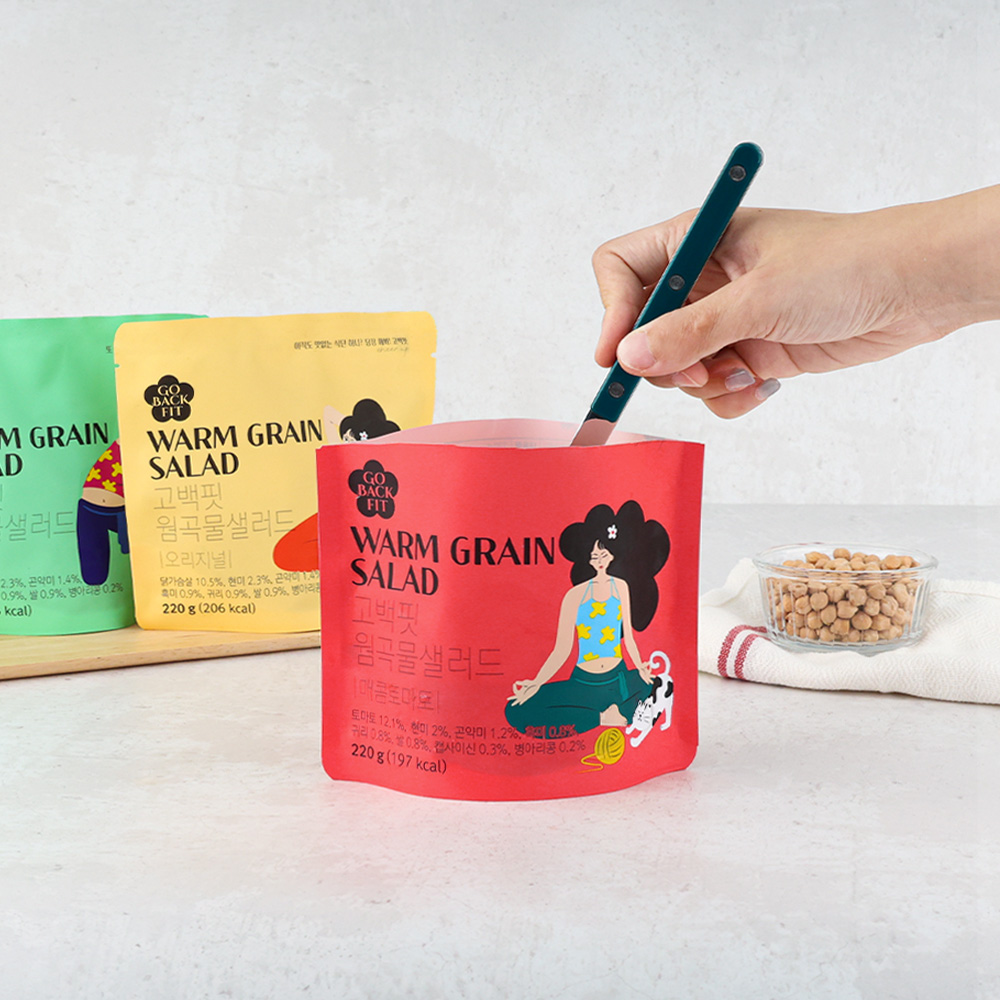 [고백핏] 웜곡물샐러드 매콤토마토 1팩