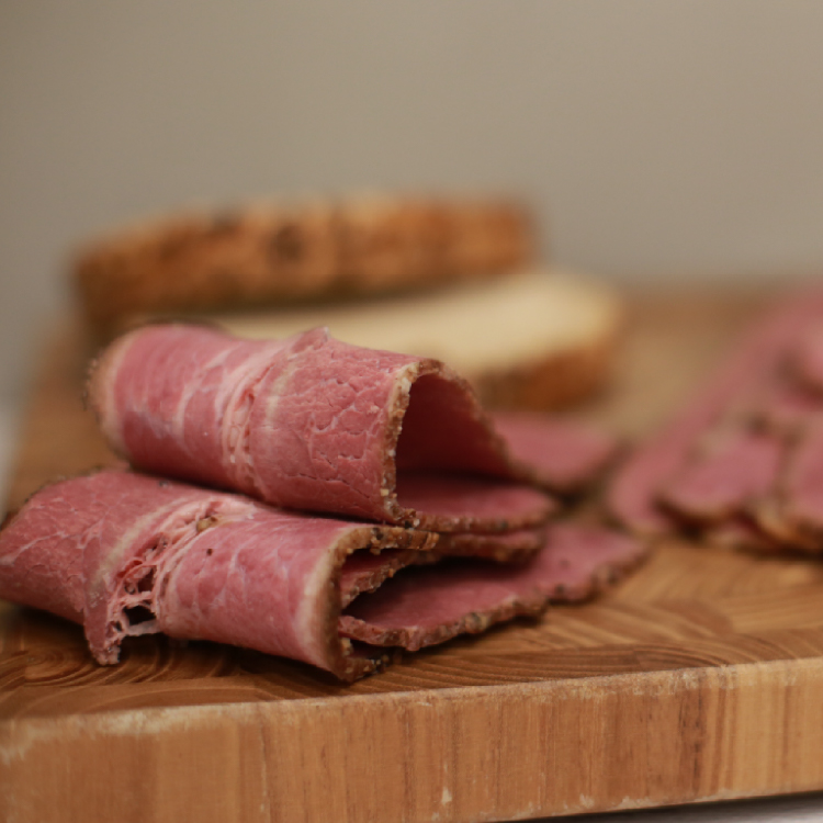 [행복푸드] 수제 훈연 텍사스 브리스킷 파스트라미 200g 1팩