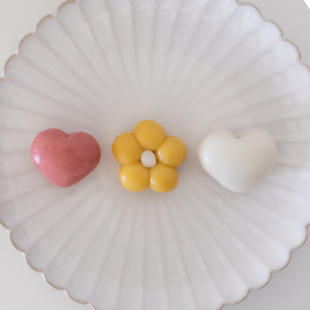 추석 송편 만들기 키트 떡 반죽 어린이집 밀키트 하트 꽃