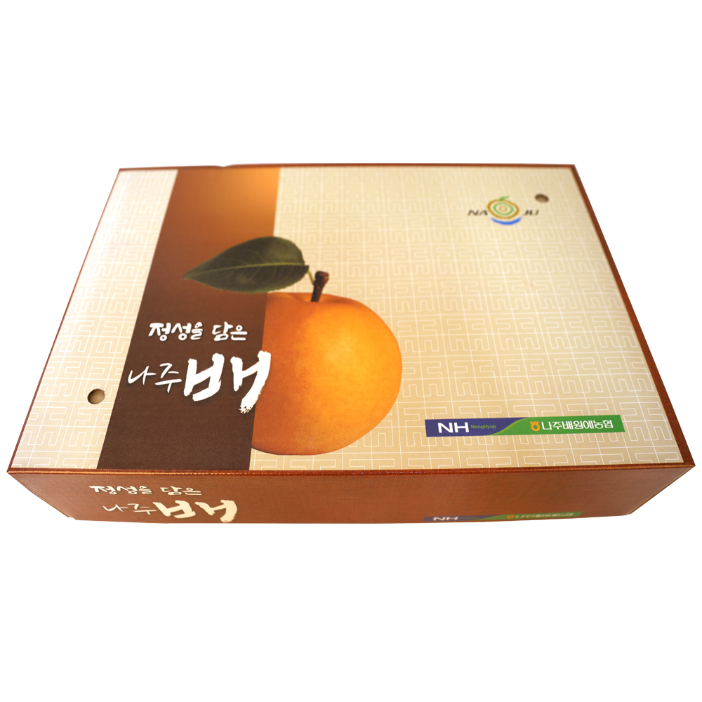시원달콤하고 아삭한 고품격 나주 배 7.5kg 선물세트(부직포 포함)