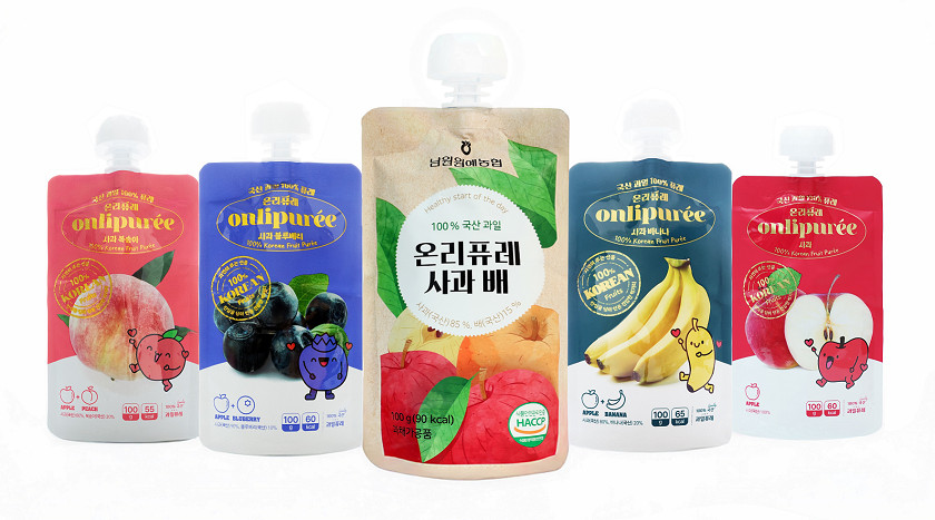 온리퓨레 짜먹는 파우치 5종 (선택하기) 대표이미지 섬네일