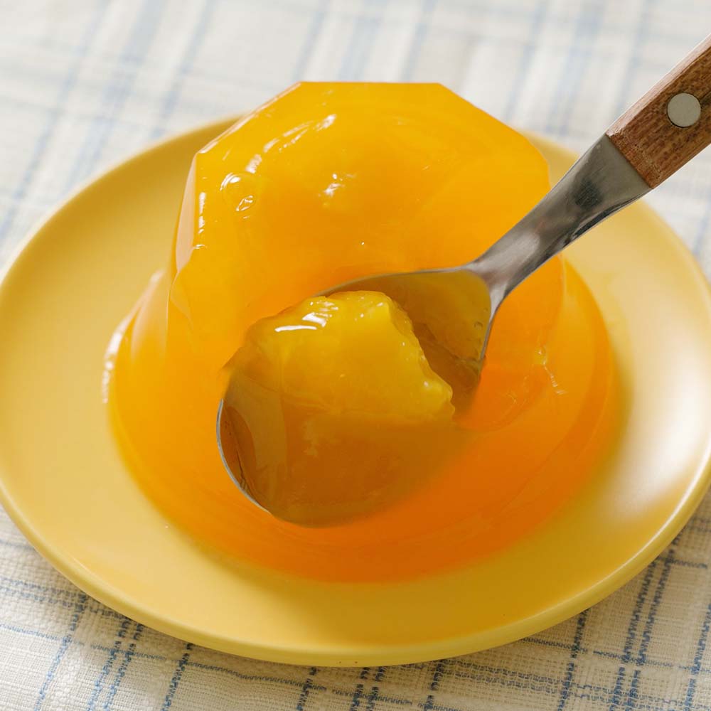 마이노멀 저당 과일푸딩 6개입 (망고, 복숭아)