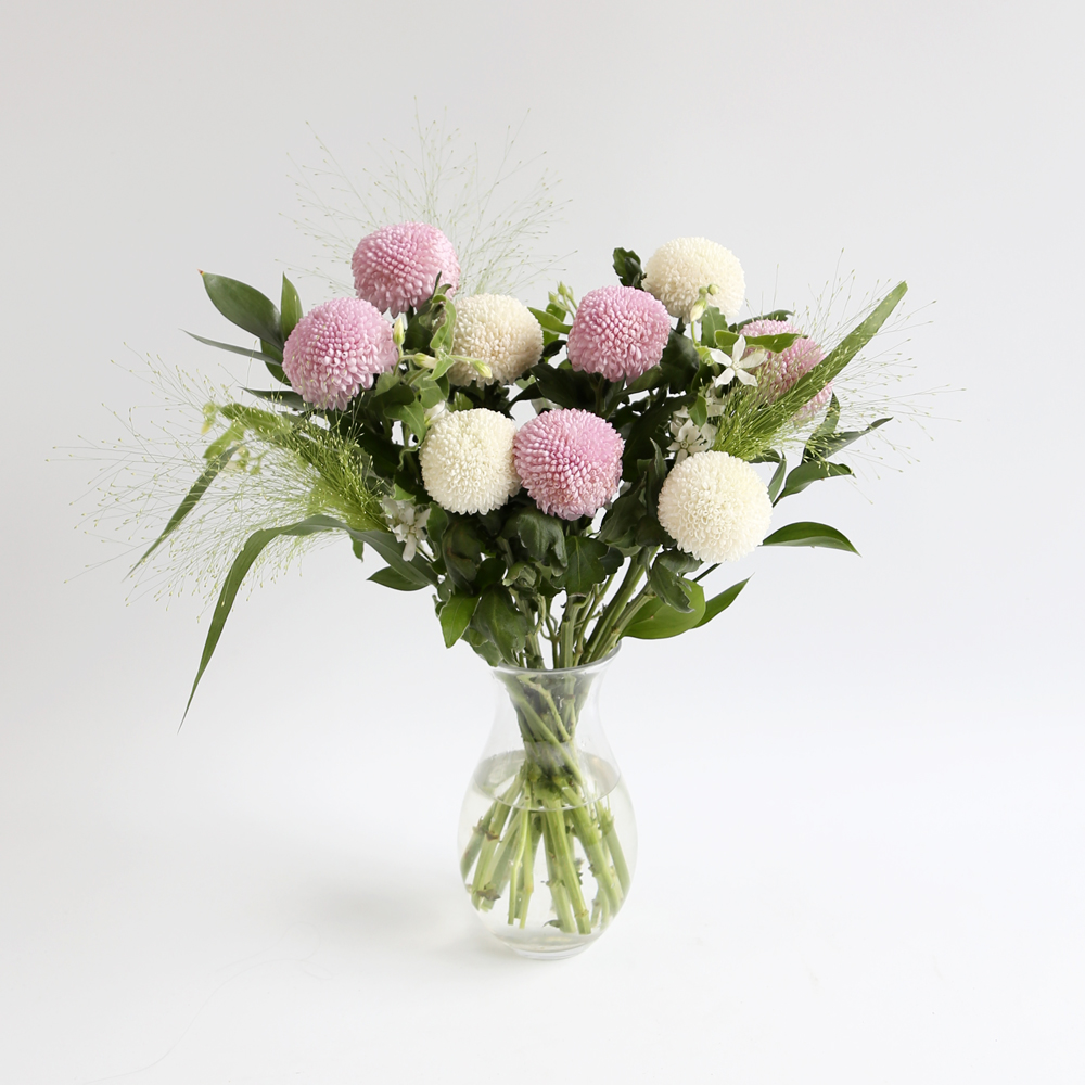 해피퐁퐁 생화꽃다발