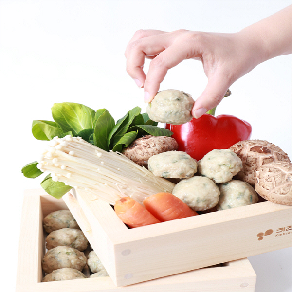 보리굴림만두 (410g)