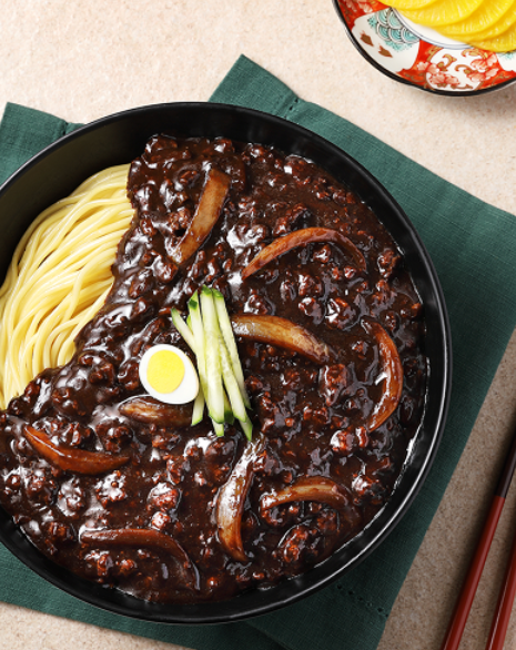 파기름 짜장면 생면 밀키트 400g/1인분