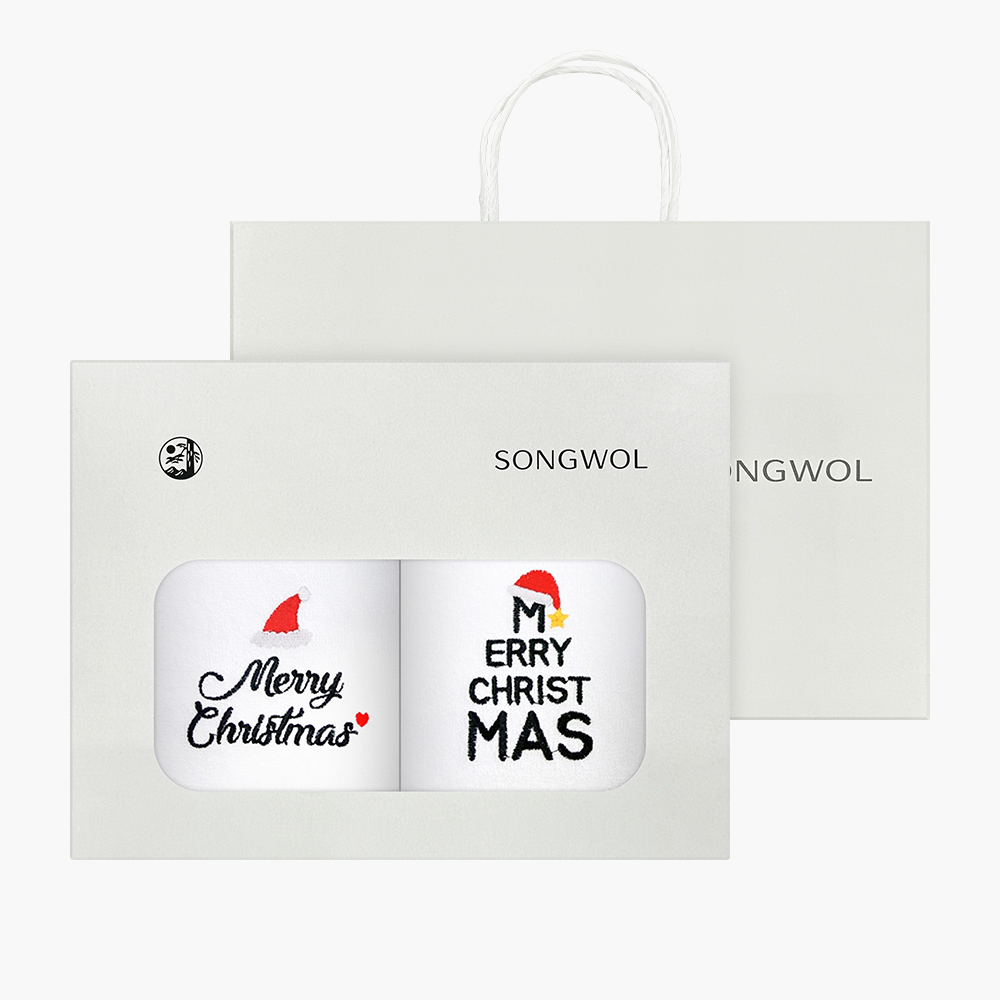 송월 메리 2매선물세트+쇼핑백