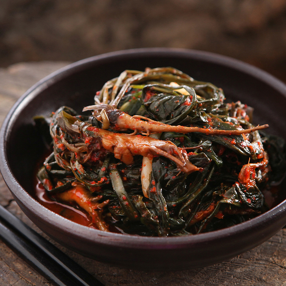 100% 국내산 쌉싸름하고 고소한 전라도 고들빼기 김치 1kg