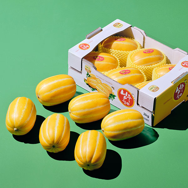 성주 꿀참외(로얄과)(2kg/박스)