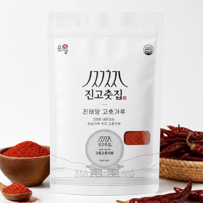 국산 햇고춧가루 태양초 고운고춧가루 300g