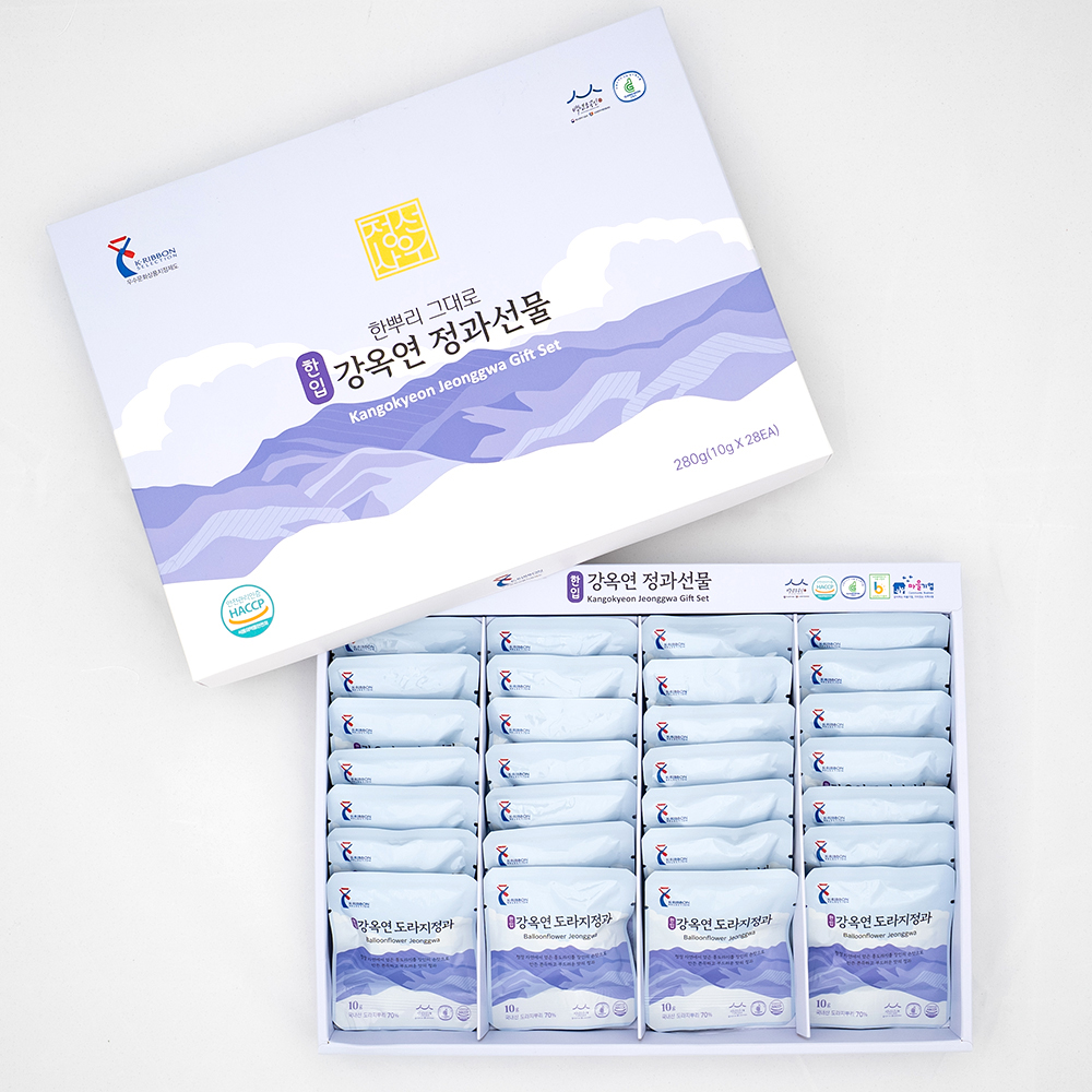 강옥연 국산 한입정과 선물 280g (선물,답례용 인기)
