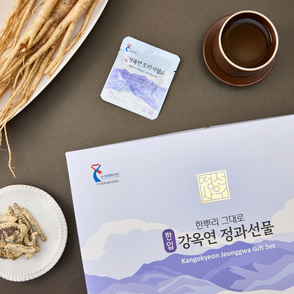강옥연 국산 한입정과 선물 280g (10g*28EA)