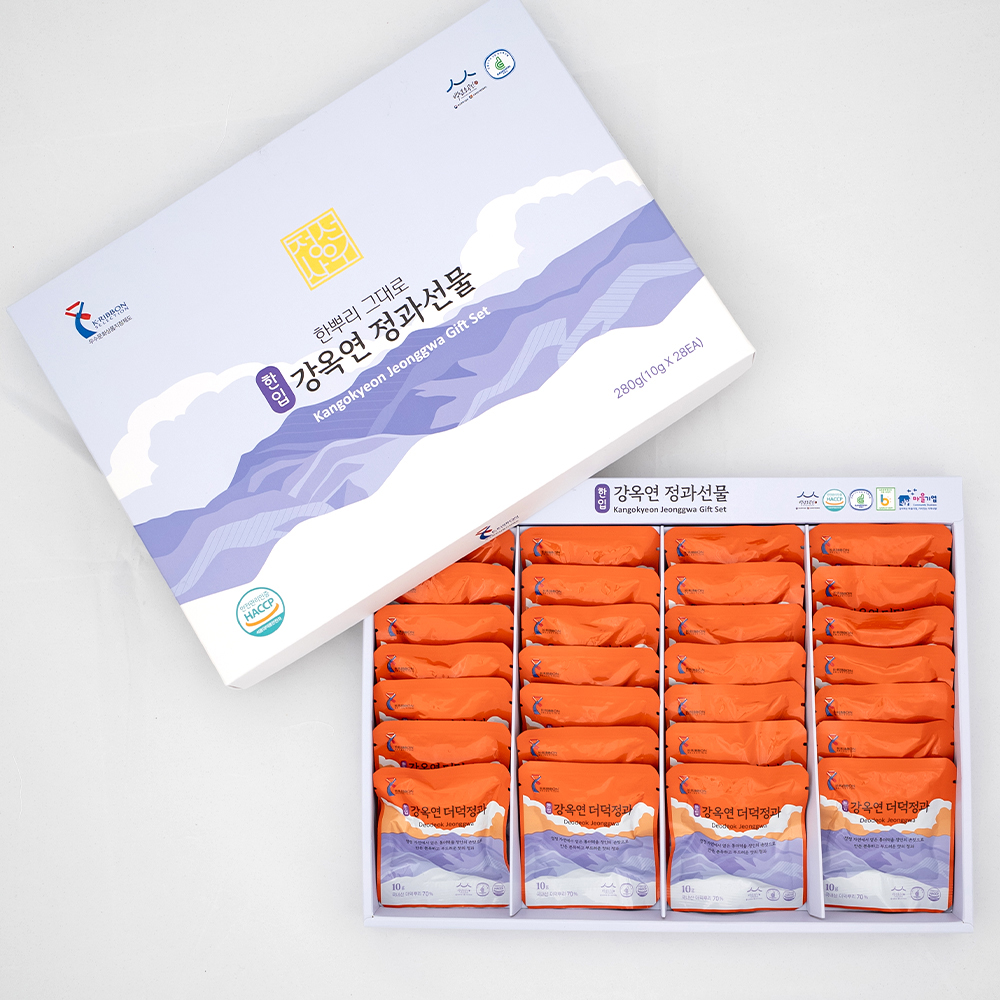 강옥연 국산 한입정과 선물 280g (선물,답례용 인기)