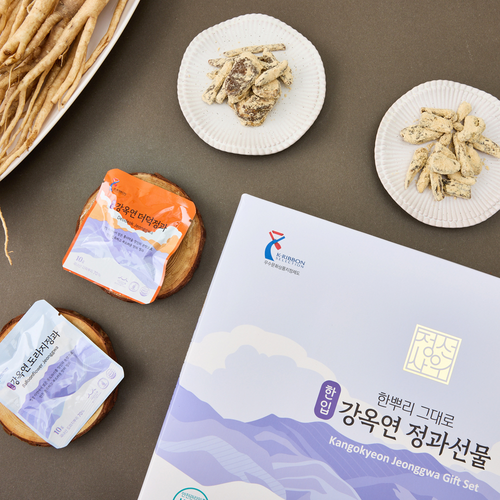 강옥연 국산 한입정과 선물 280g (10g*28EA)
