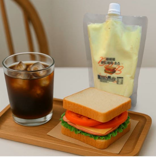 바비비 실제로 판매하고있는 레시피 그대로 샌드위치소스 500g