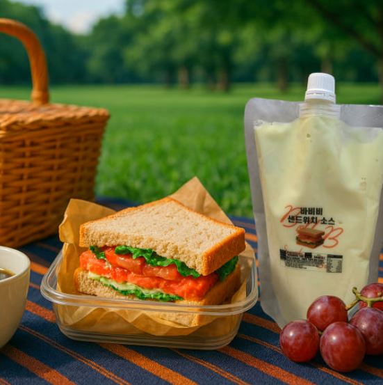 바비비 실제로 판매하고있는 레시피 그대로 샌드위치소스 500g