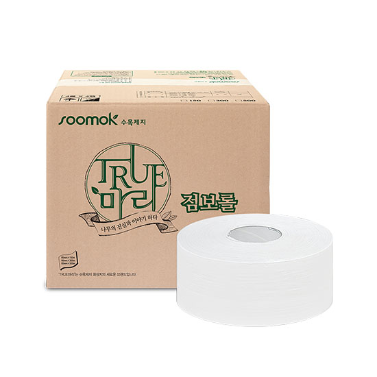 [수목제지] 트루마리 점보롤 500M 1겹 16롤