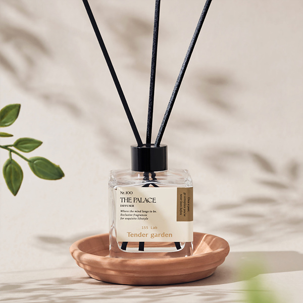텐더가든 더 팰리스 디퓨저 200ml 용기_Nr.100 아트 피그 트리(용액X) + 리드스틱
