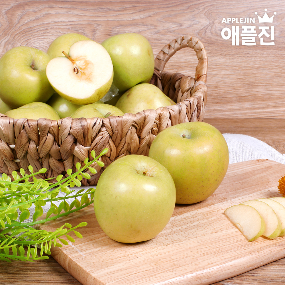 애플진 경북직송 햇 세척사과 시나노골드 황금사과 2kg (9~13과)