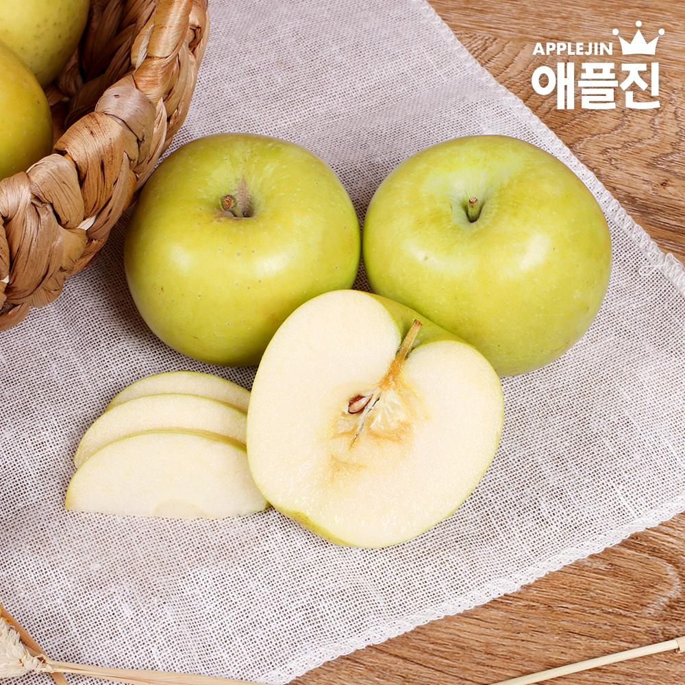 애플진 경북직송 햇 세척사과 시나노골드 황금사과 2kg (9~13과)