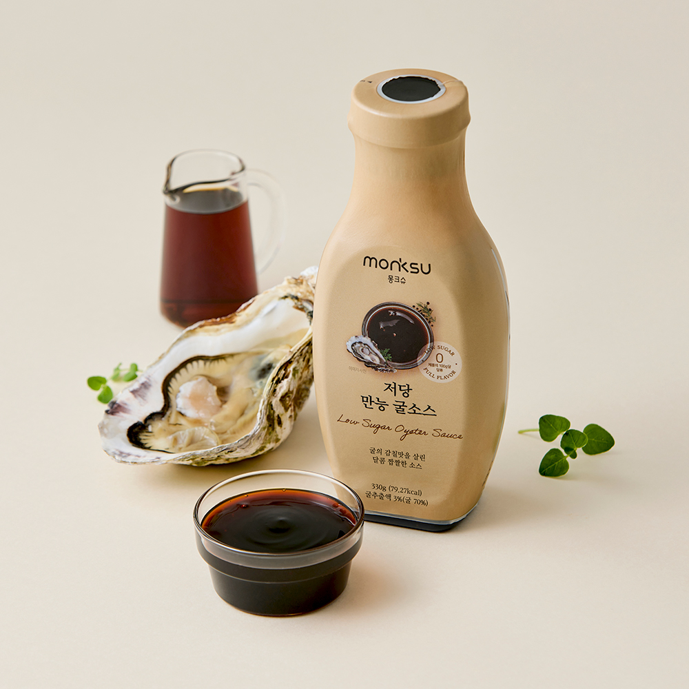 몽크슈 저당 저칼로리 만능 굴소스 330g