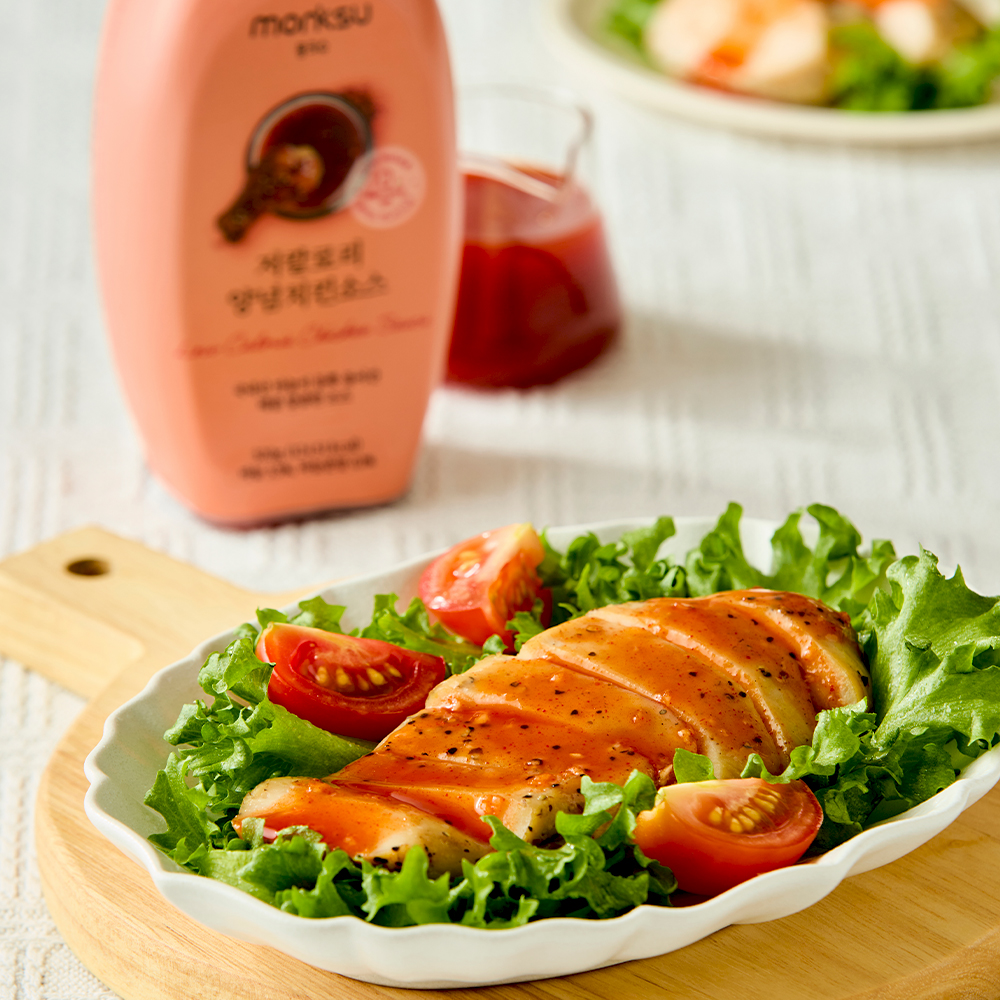 몽크슈 저당 저칼로리 양념치킨소스 320g