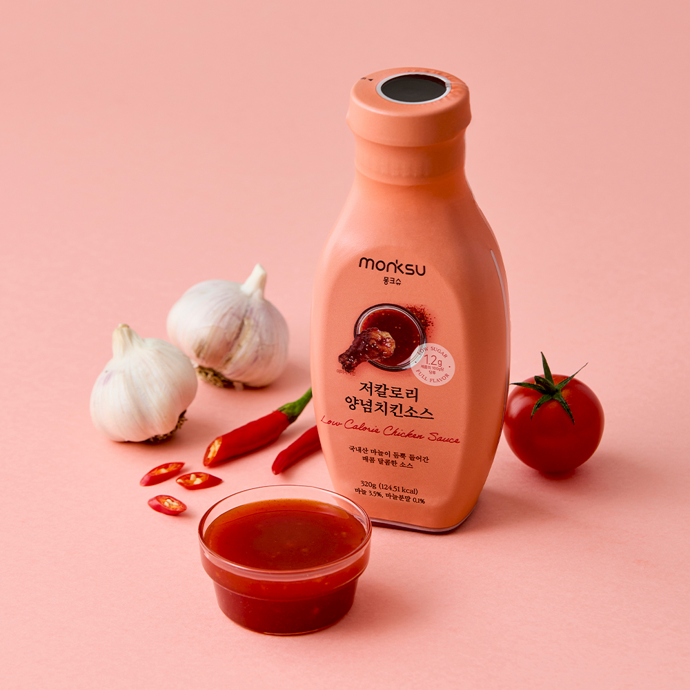몽크슈 저당 저칼로리 양념치킨소스 320g